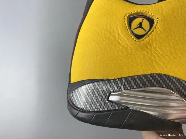 GOLD BQ3685-706 AIR UNIVERSITY RETRO 14 JORDAN 0728